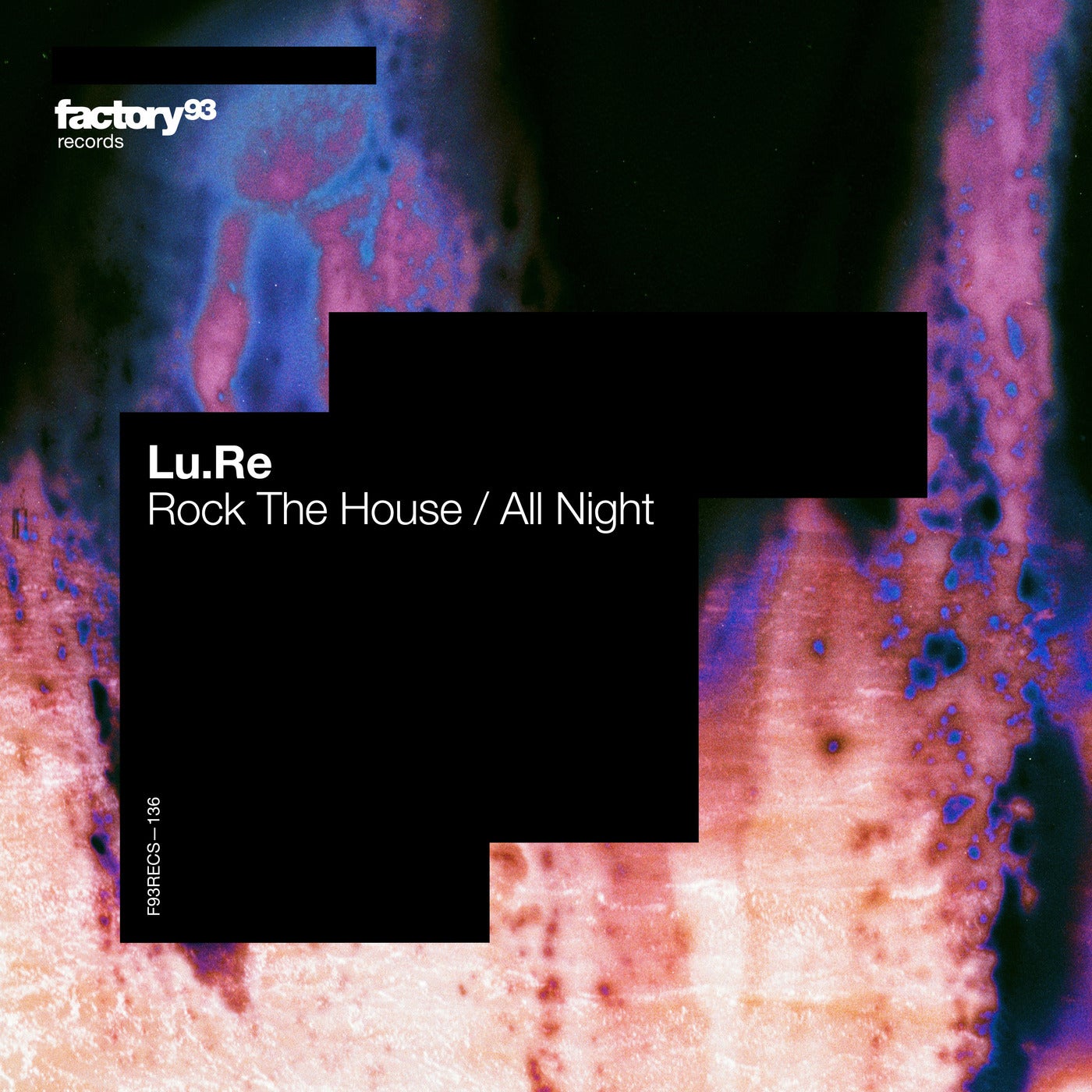 Cover - Lu.Re - Rock The House (Extended Mix) Promo tools