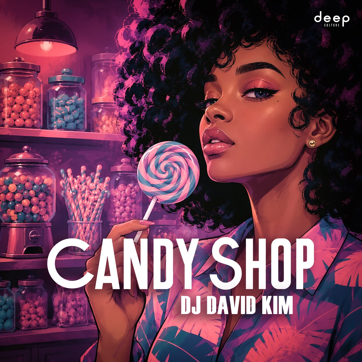 Cover - DJ David Kim - Candy Shop (Original Mix) Promo tools