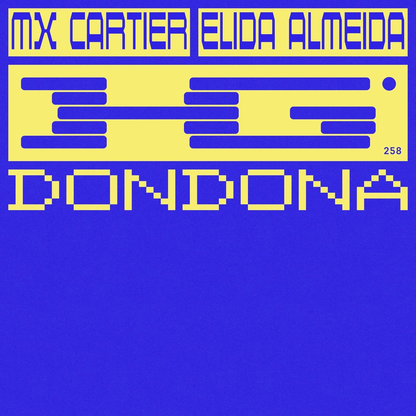 Cover - Mx Cartier, Elida Almeida - Dondona (Extended) Promo tools