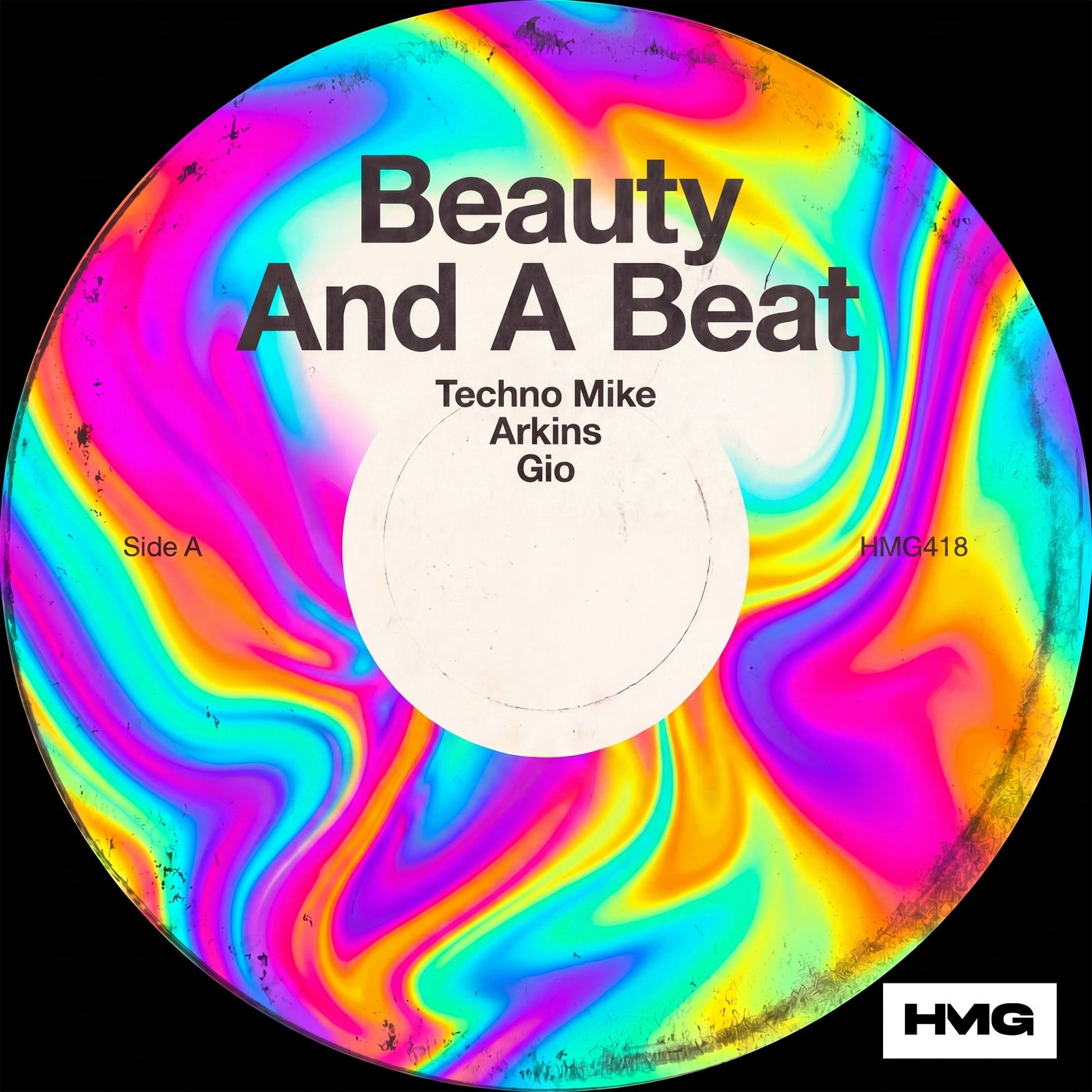 Cover - Gio, Techno Mike, Arkins - Beauty And A Beat (Extended Mix) Promo tools