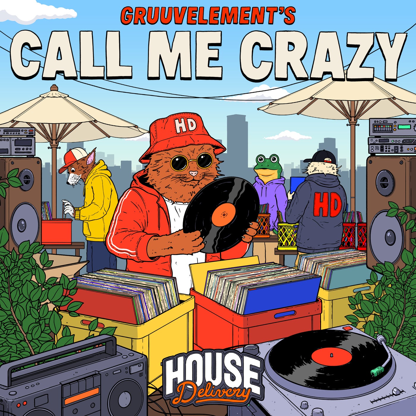 Cover - GruuvElement's - Call Me Crazy (Extended Mix) Promo tools