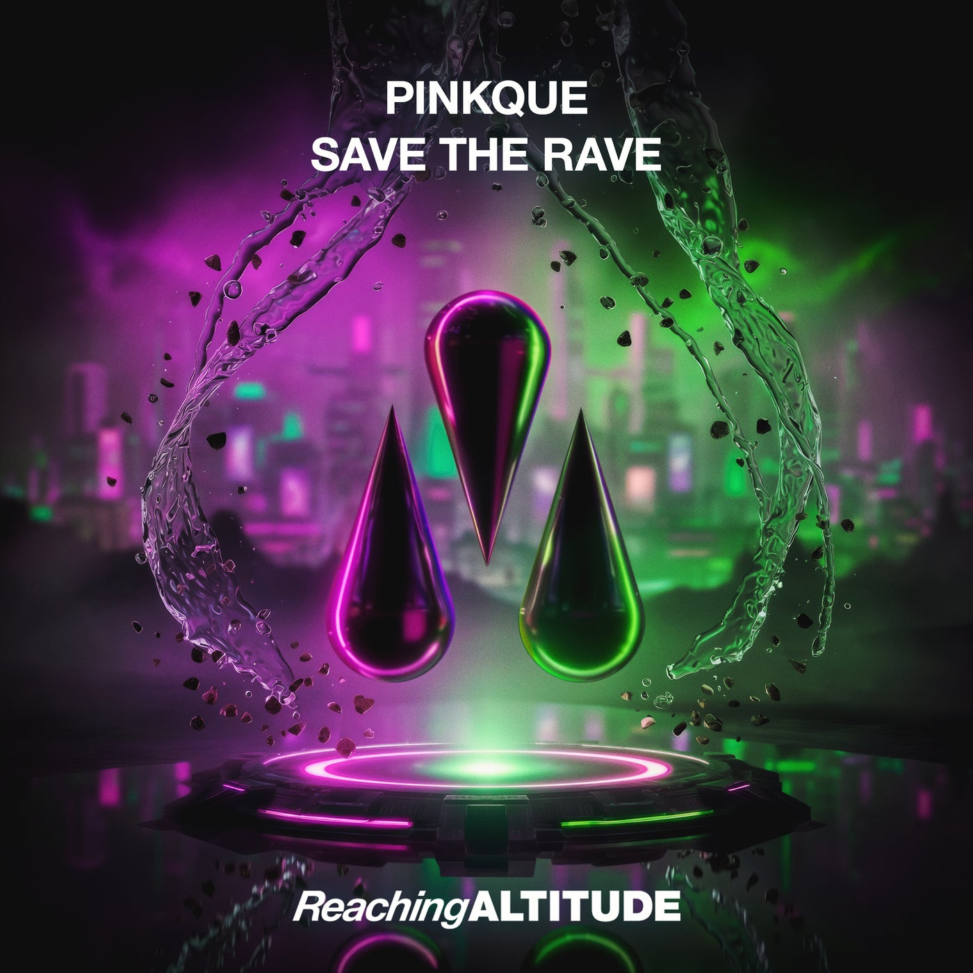Cover - Pinkque - Save The Rave (Extended Mix) Promo tools