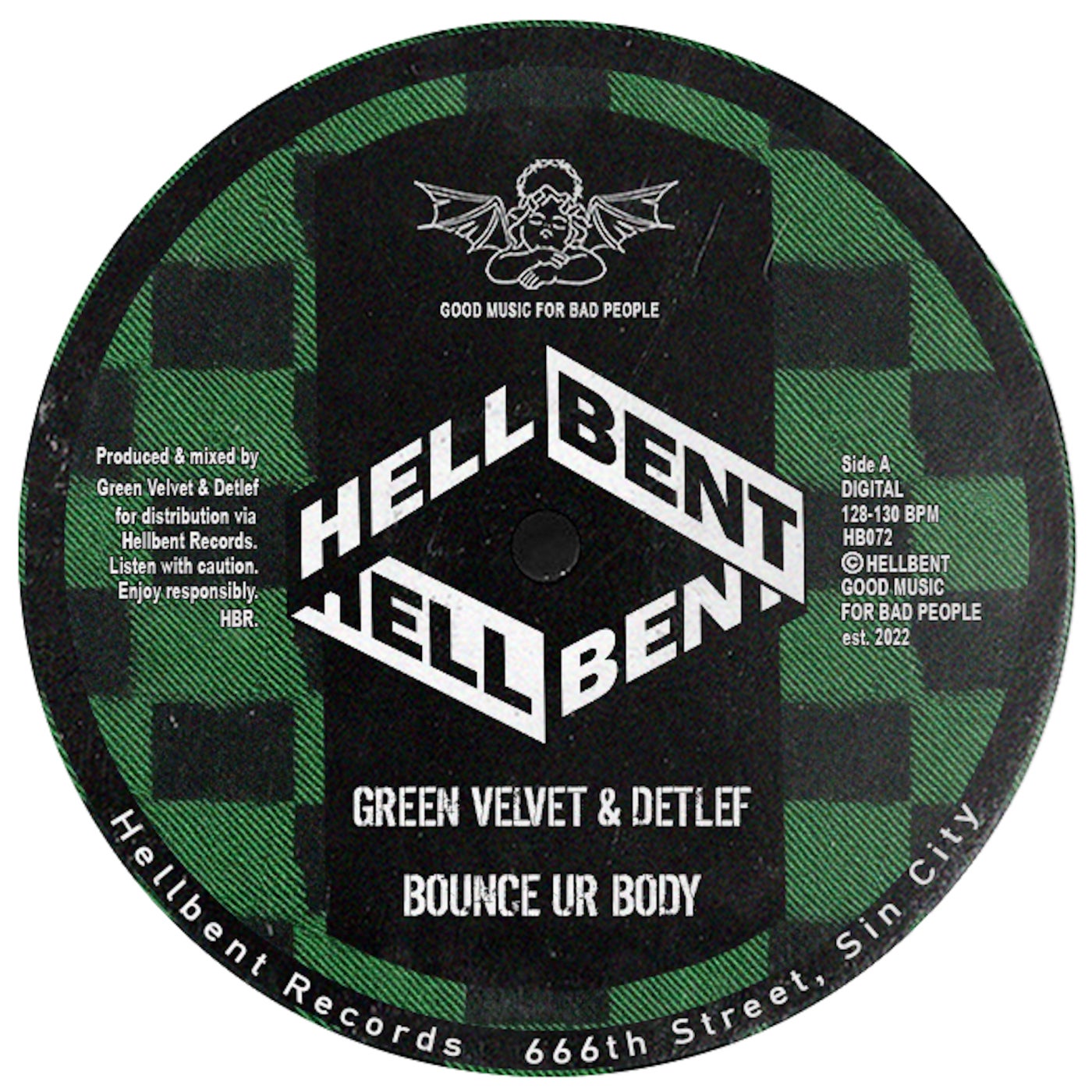Cover - Green Velvet, Detlef - Bounce UR Body (Extended Mix) Promo tools