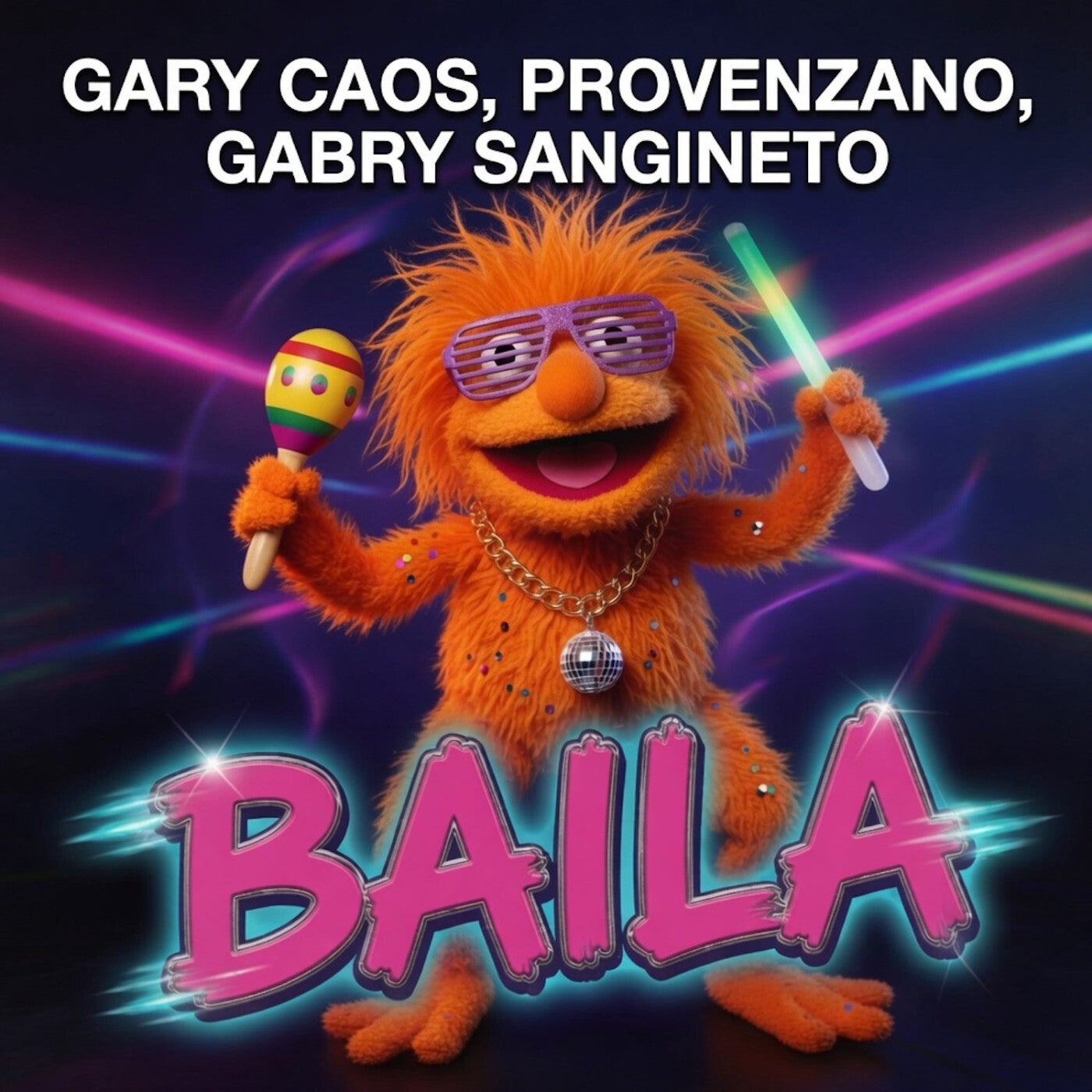 Cover - Gary Caos, Provenzano, Gabry Sangineto - Baila (Original Mix) Promo tools