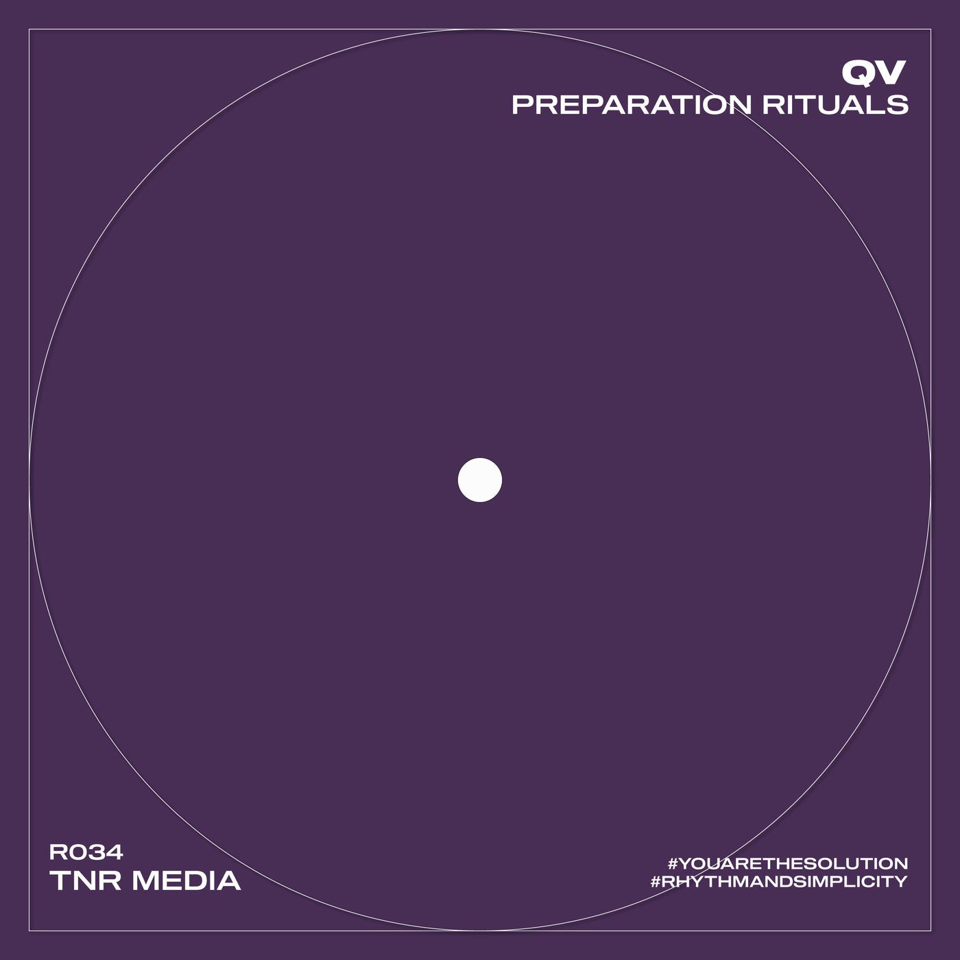 Cover - Qv - Preparation Rituals (Original Mix) Promo tools