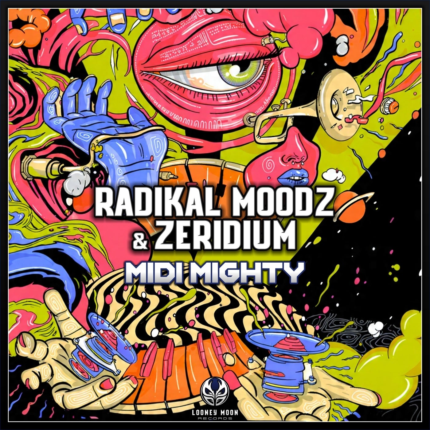 Cover - Radikal Moodz, Zeridium - Midi Mighty (Original Mix) Promo tools