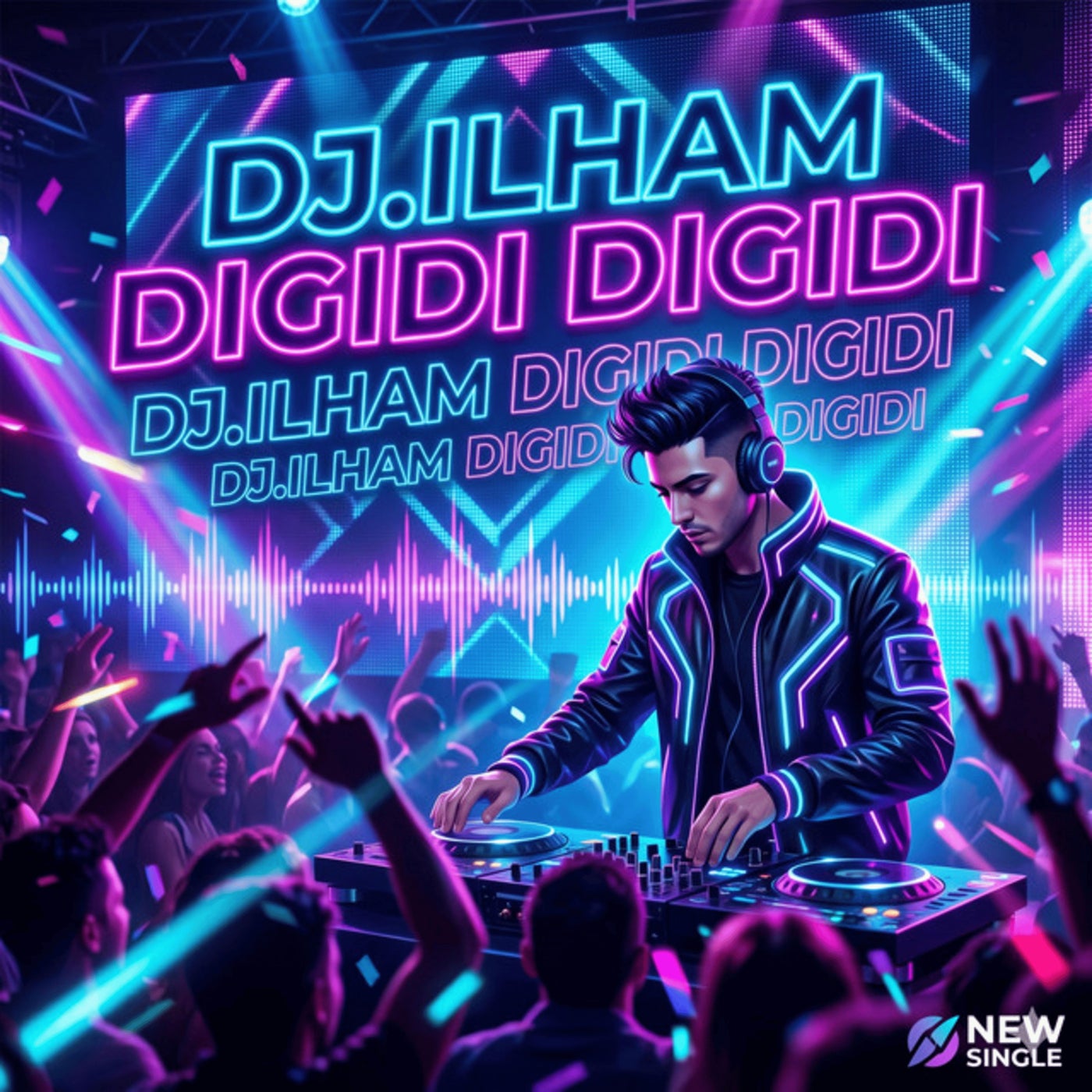 Cover - DJ Miro, DJ.ILHAM - DIGIDI DIGIDI (Original Mix) Promo tools