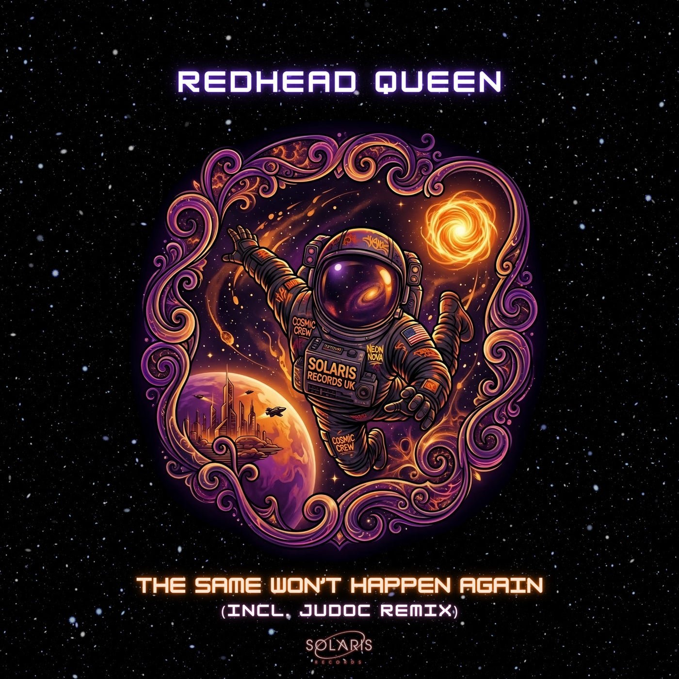 Cover - Redhead Queen - THE SAME WON'T HAPPEN AGAIN (Judoc's Sunshine Edit) Promo tools