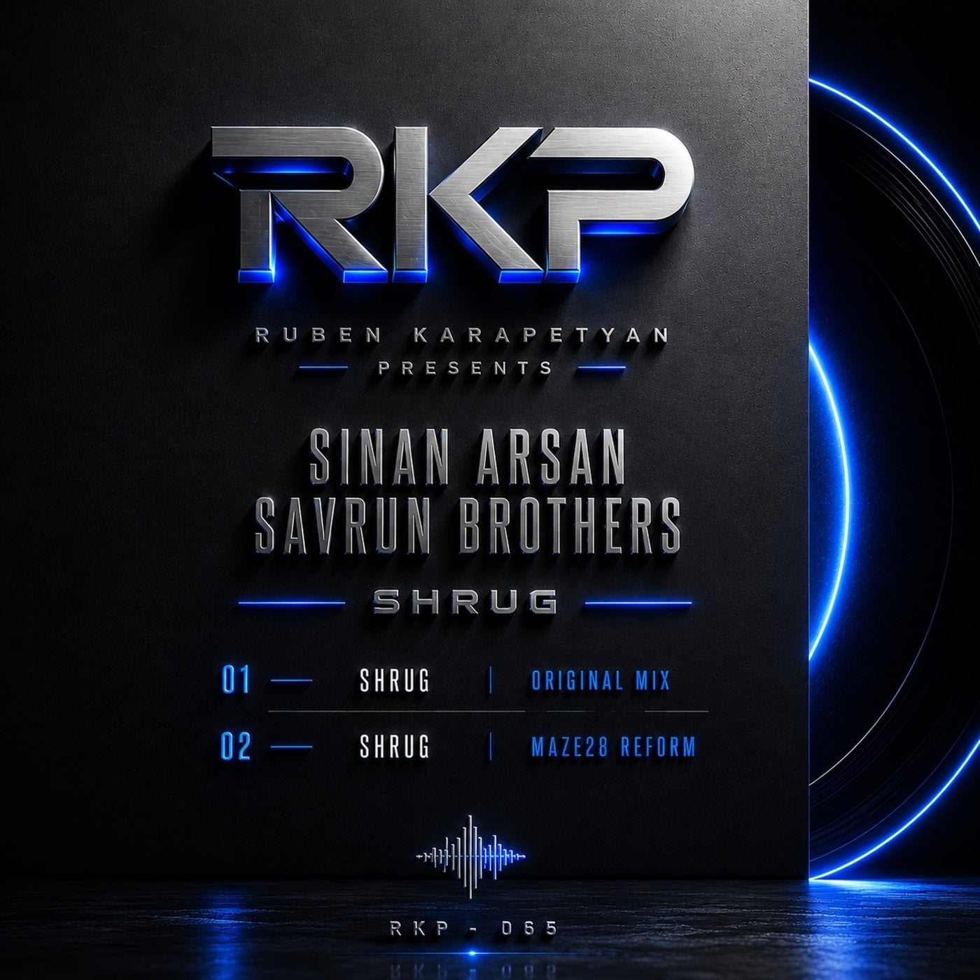 Cover - Sinan Arsan, Savrun Brothers - Shrug (Original Mix) Promo tools