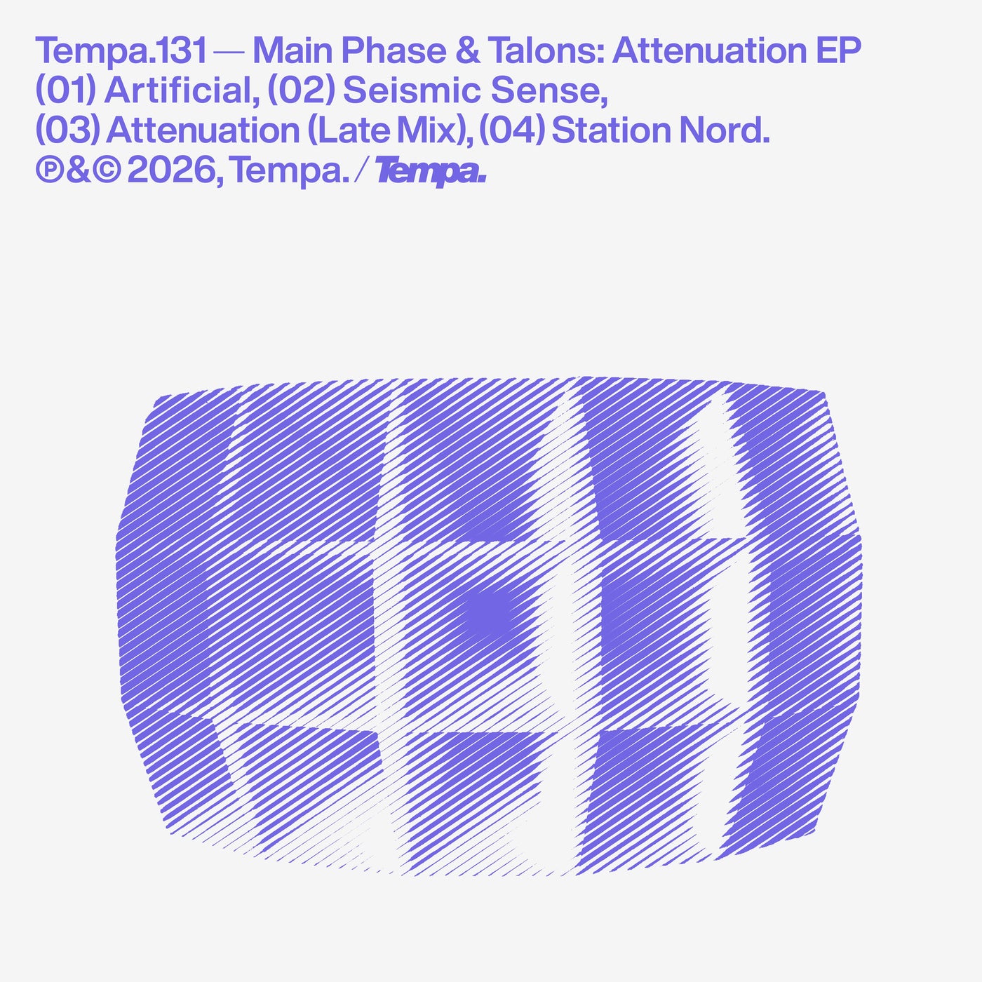 Cover - Main Phase, TALONS - Artificial (Original Mix) Promo tools
