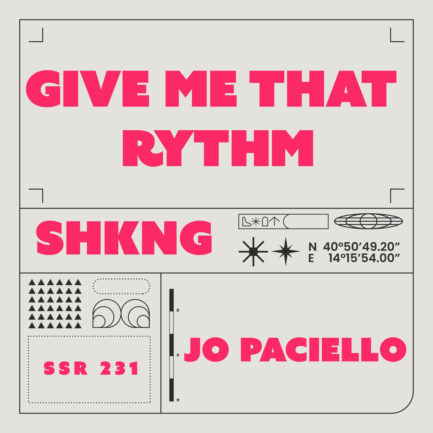 Cover - Jo Paciello - Give Me That Rythm (Extended Mix) Promo tools