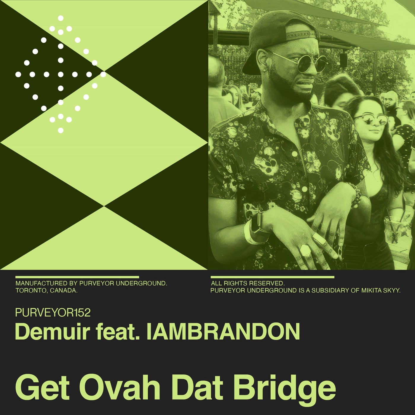 Cover - Demuir - Get Ovah Dat Bridge (Dub) Promo tools