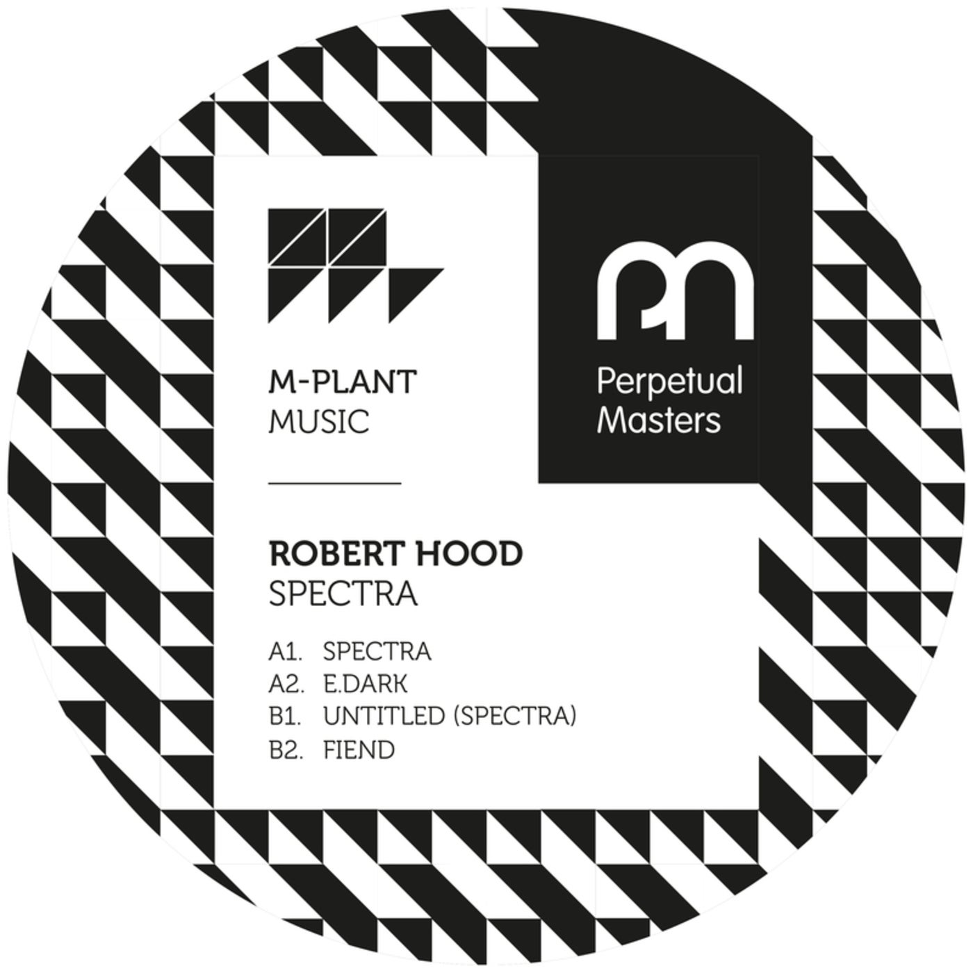 Cover - Robert Hood - Untitled (Spectra) (Original Mix) Promo tools