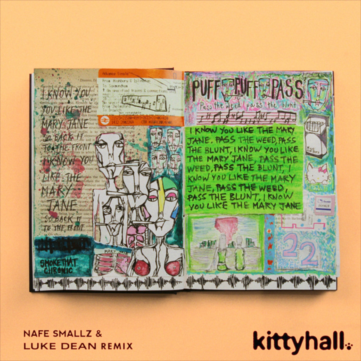Cover - Nafe Smallz, Luke Dean, Kitty Hall - Puff Puff Pass (Nafe Smallz & Luke Dean Remix) Promo tools