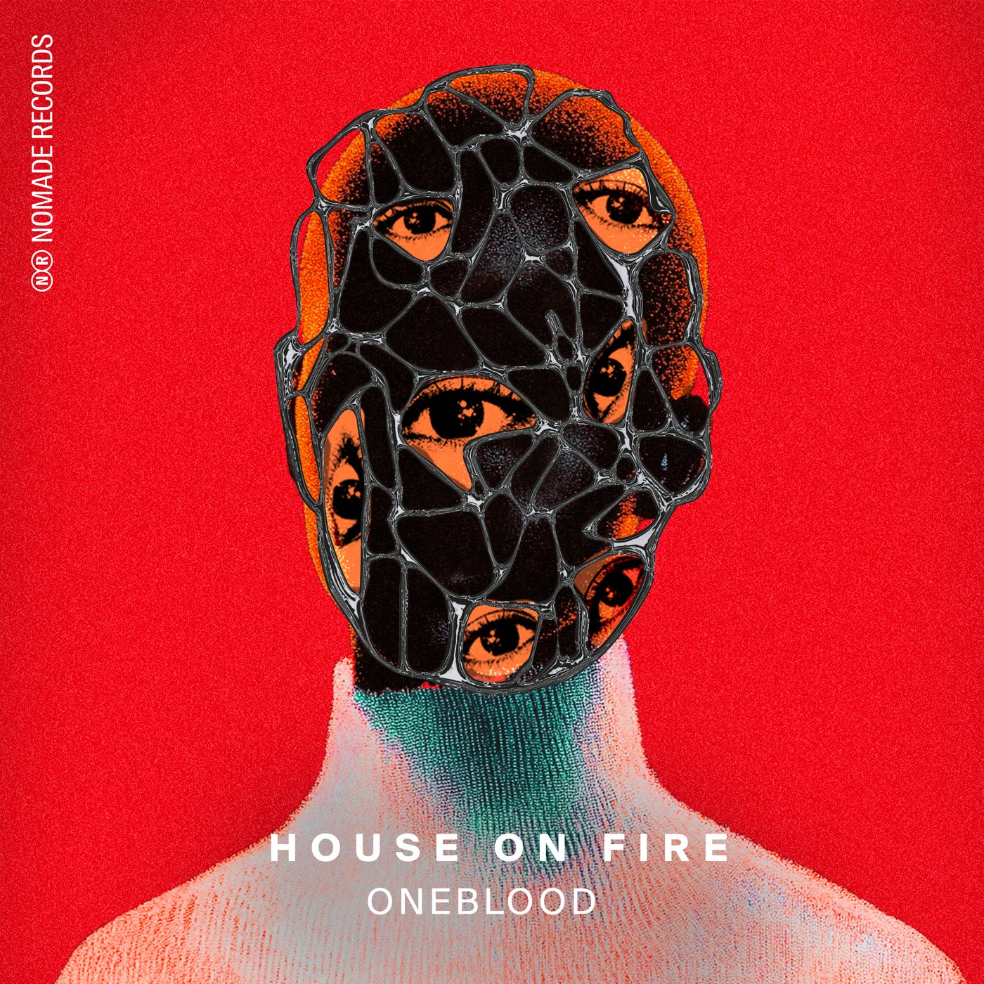 Cover - ONE BLOOD (PL) - House On Fire (Extended Mix) Promo tools