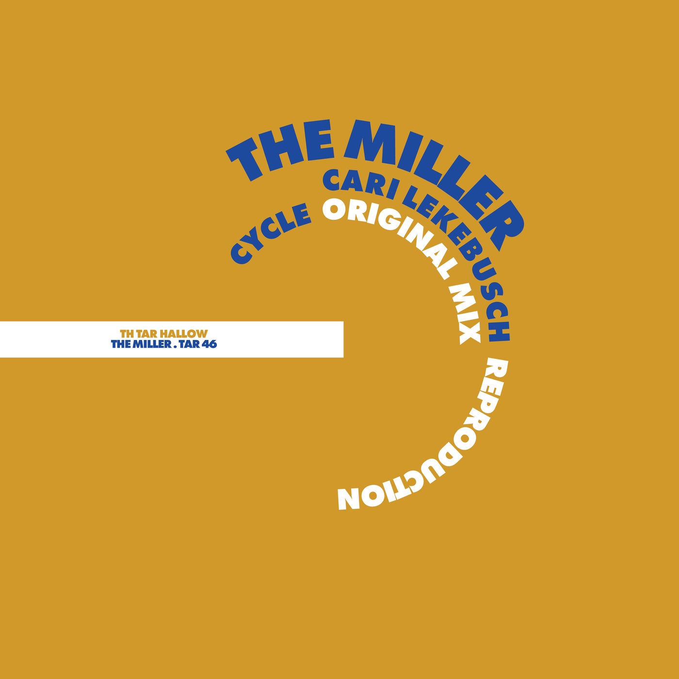 Cover - The Miller, Cari Lekebusch - Cycle feat. Cari Lekebusch (Cari Lekebusch Reproduction) Promo tools