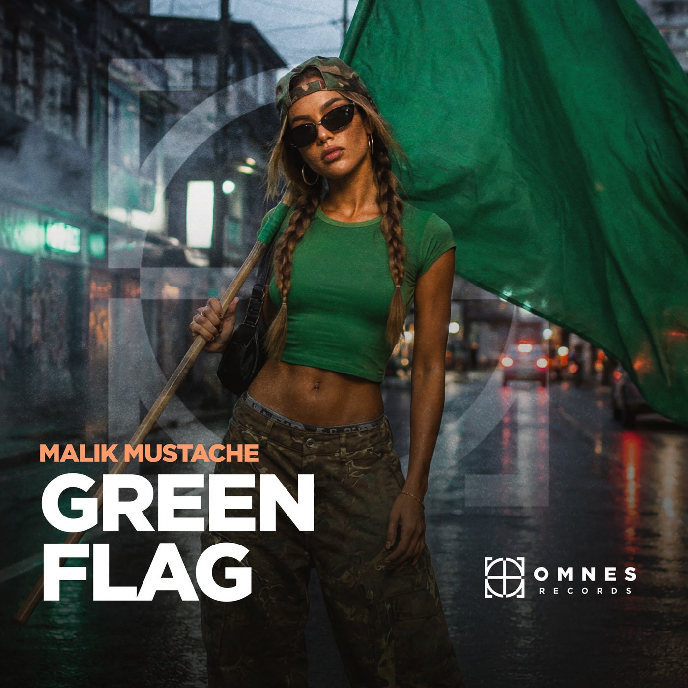 Cover - Malik Mustache - Green Flag (Extended) Promo tools