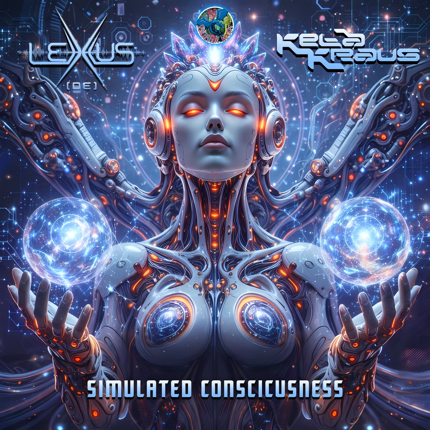 Cover - Lexxus (DE), Keta Kraus - Simulated Consciousness (Original Mix) Promo tools