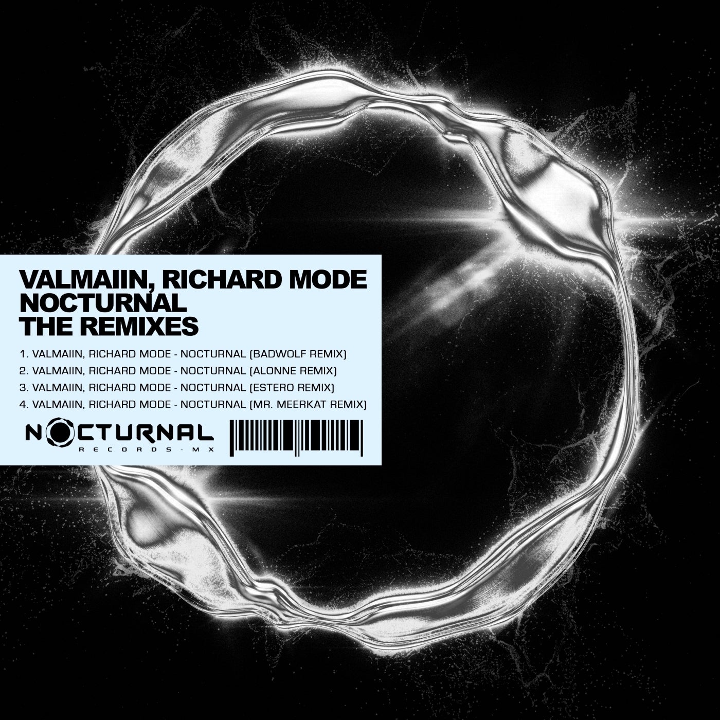 Cover - Valmaiin, Richard Mode - Nocturnal (BadWolf Remix) Promo tools