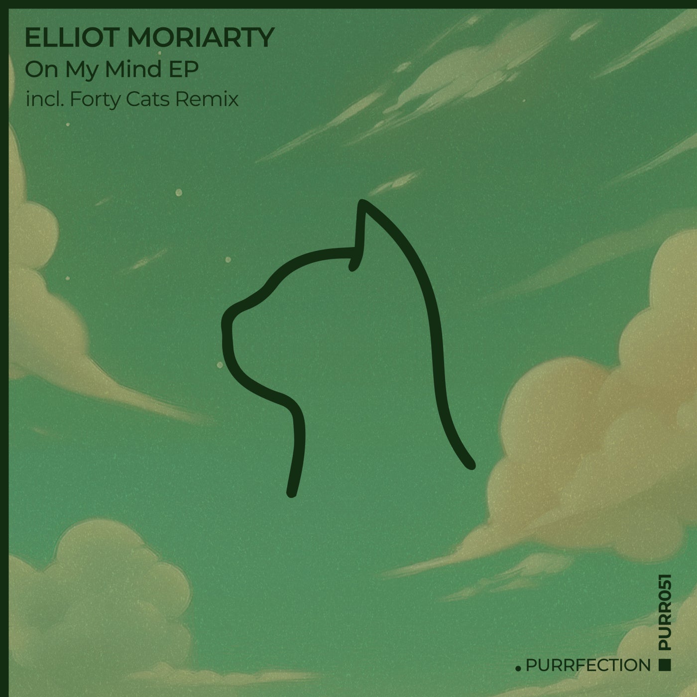 Cover - Elliot Moriarty - On My Mind (Forty Cats Extended Remix) Promo tools
