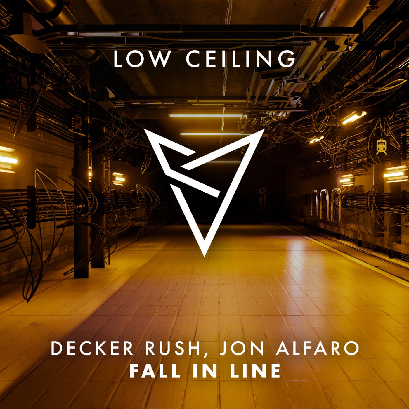 Cover - Jon Alfaro, Decker Rush - FALL IN LINE (Extended Mix) Promo tools