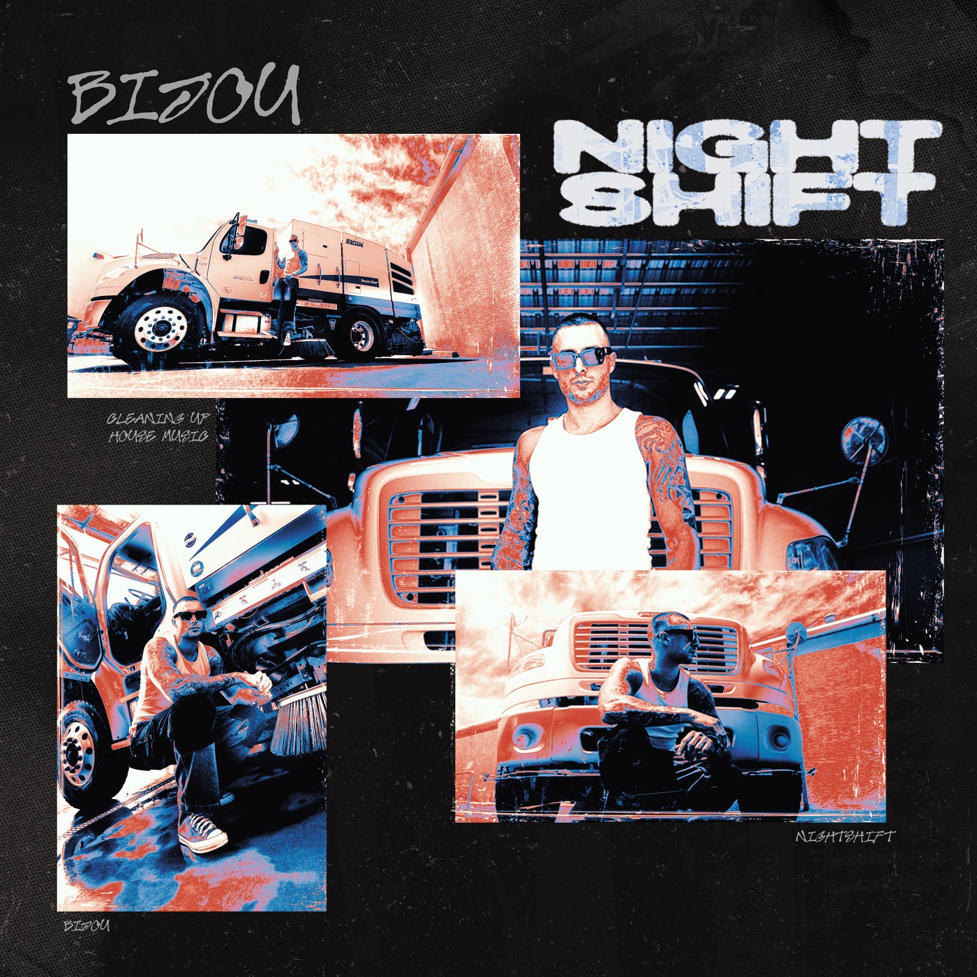 Cover - BIJOU - Night Shift (Extended) (Original Mix) Promo tools