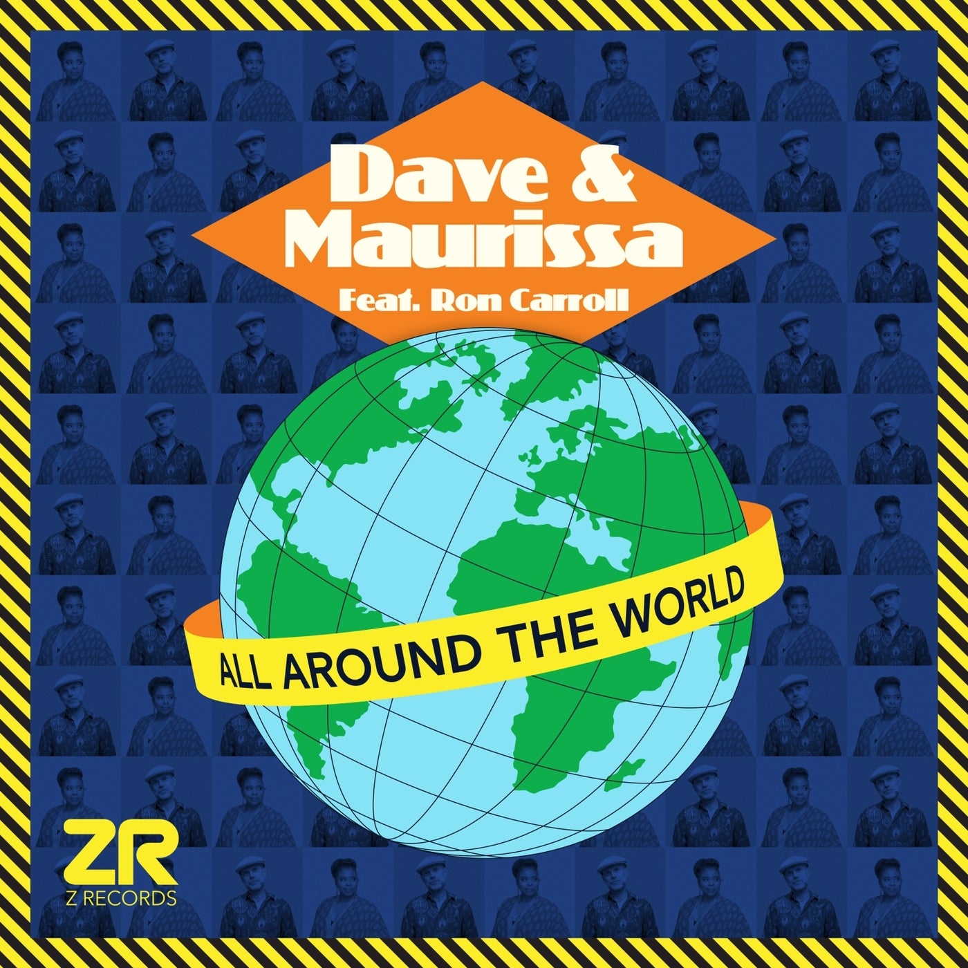 Cover - Ron Carroll, Dave 'Love' Lee, Maurissa Rose, Dave & Maurissa - All Around The World (Redemption Preacher Mix) Promo tools