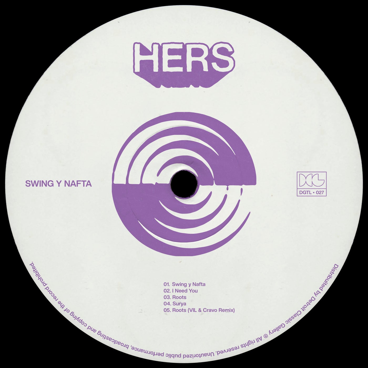 Cover - HERS - Roots (VIL & Cravo Remix) Promo tools