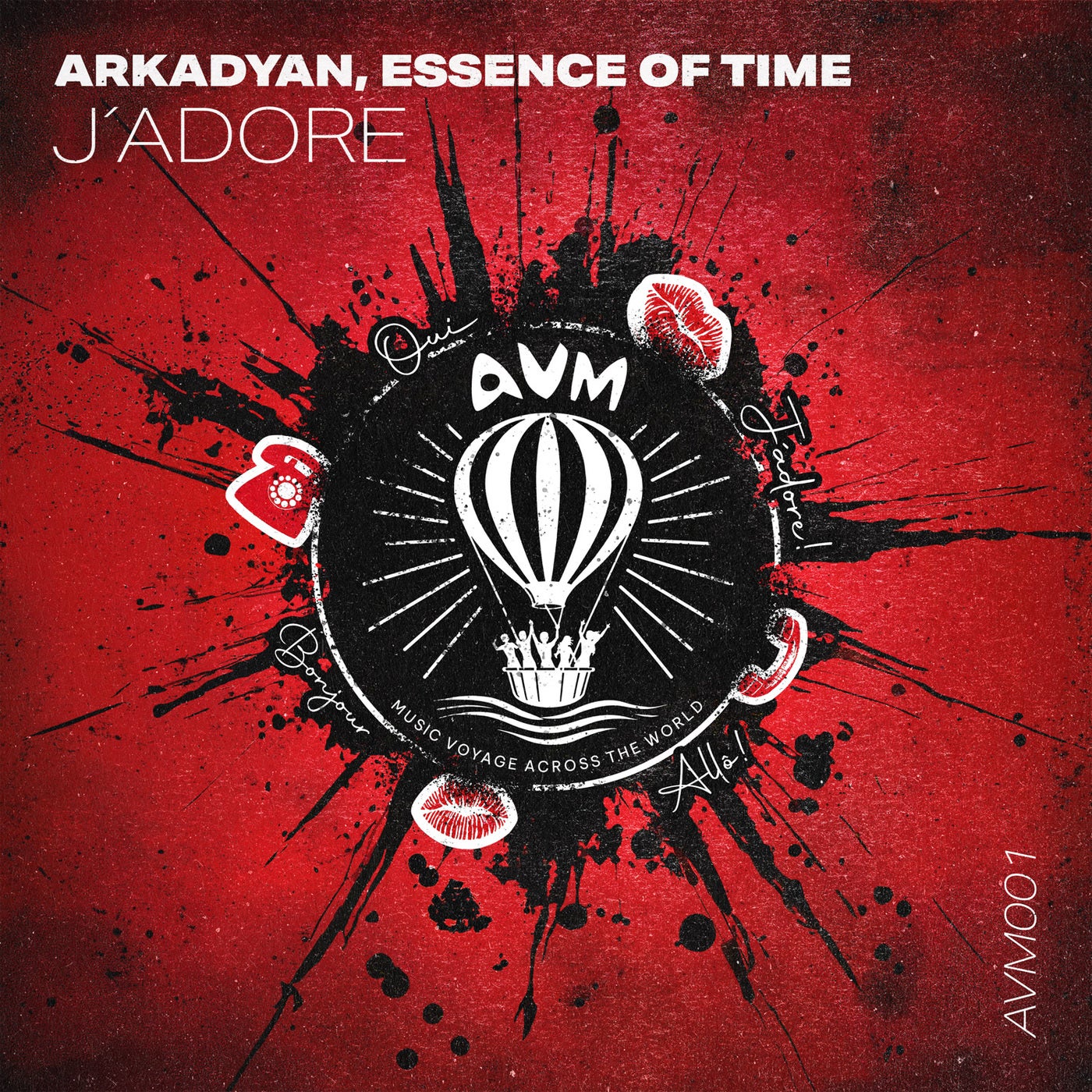 Cover - Essence of Time, ARKADYAN - J'adore (Extended) Promo tools
