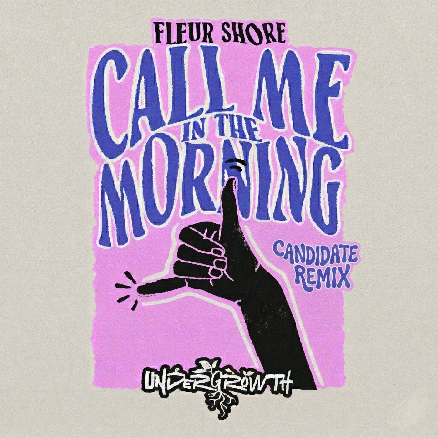 Cover - Fleur Shore - Call Me In The Morning (Candidate Extended Remix) Promo tools