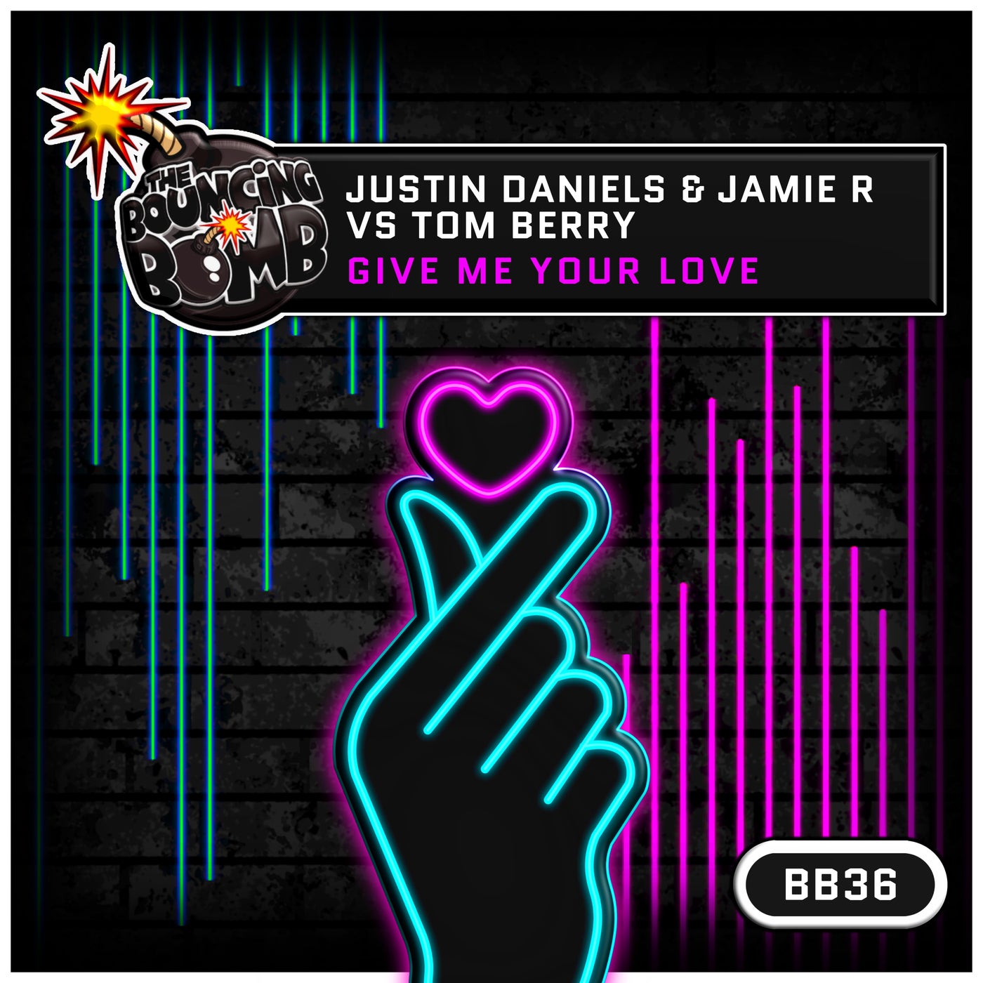 Cover - Tom Berry, Justin Daniels, Jamie R - Give Me Your Love (Original Mix) Promo tools
