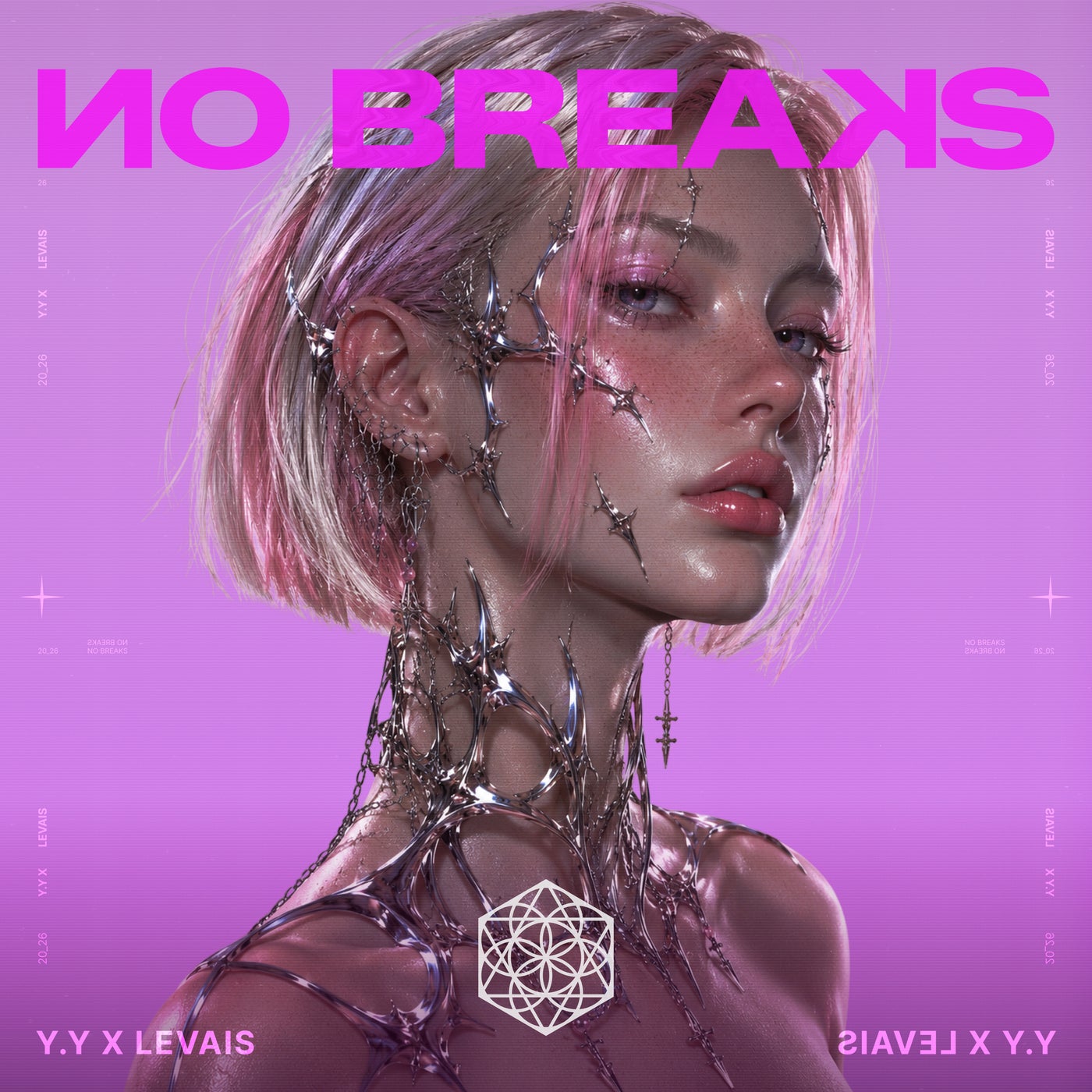 Cover - Y.Y, Levais - No Breaks (Original Mix) Promo tools