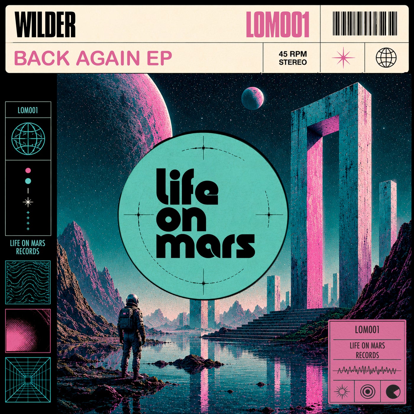 Cover - Wilder (ITA) - Back Again (Original Mix) Promo tools