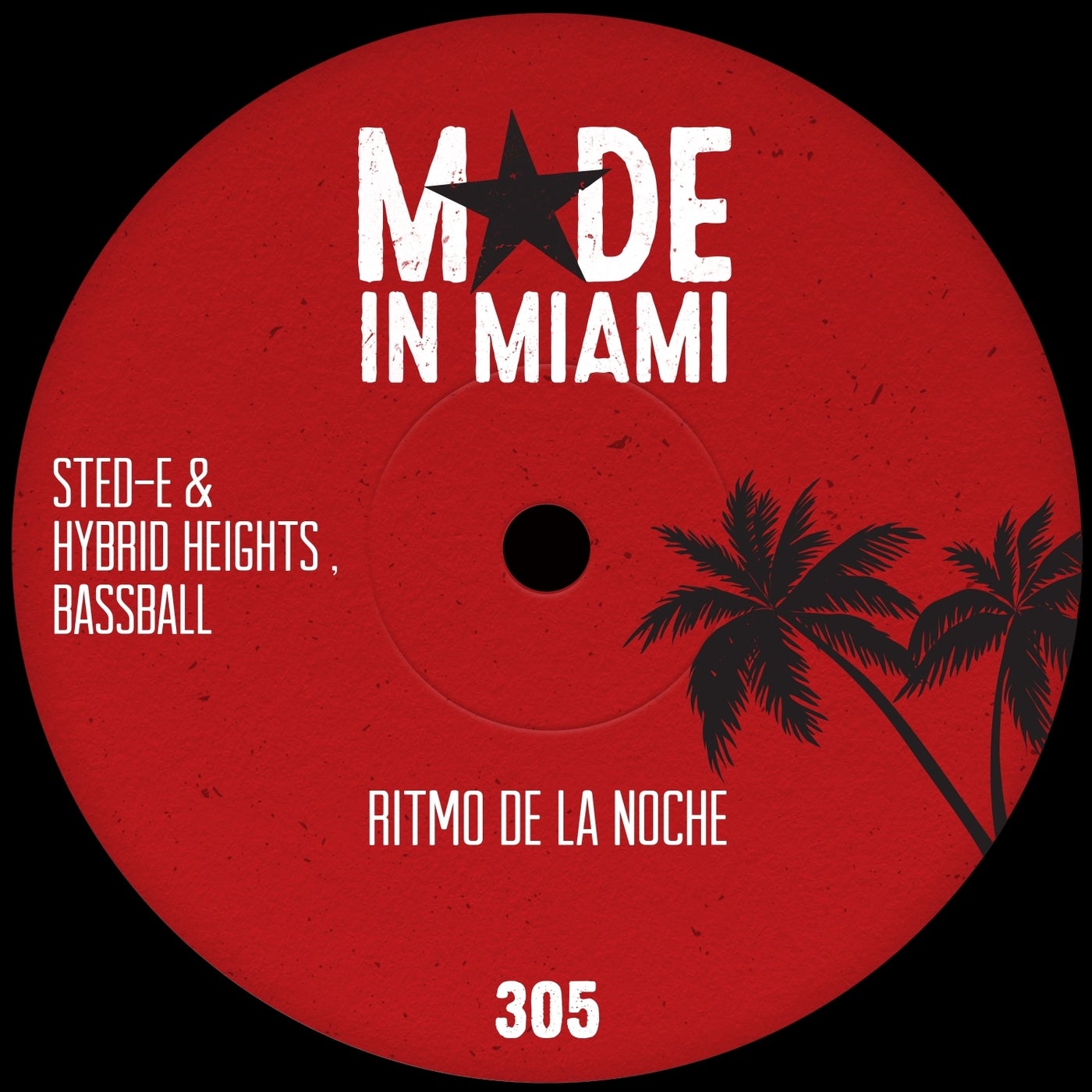 Cover - Sted-E & Hybrid Heights, Bassball - Ritmo De La Noche (Original Mix) Promo tools