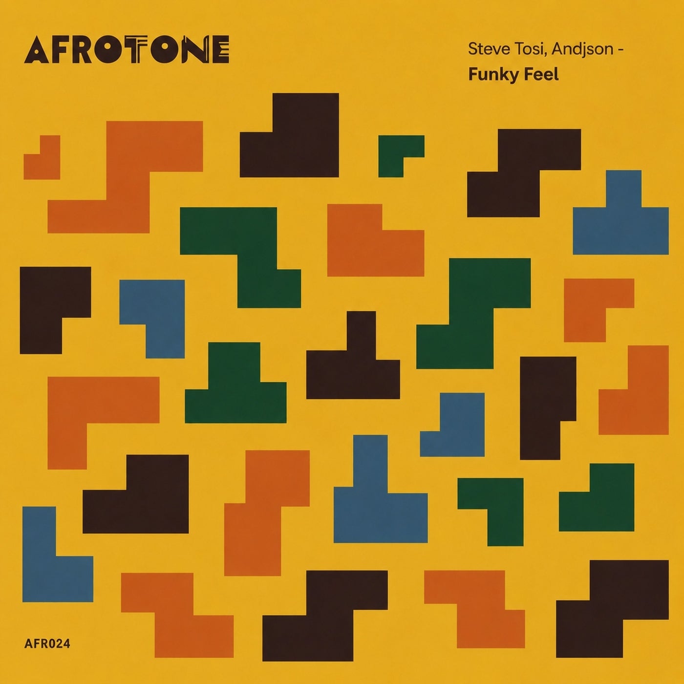Cover - Steve Tosi, Andjson - Funky Feel (Afro Mix) Promo tools