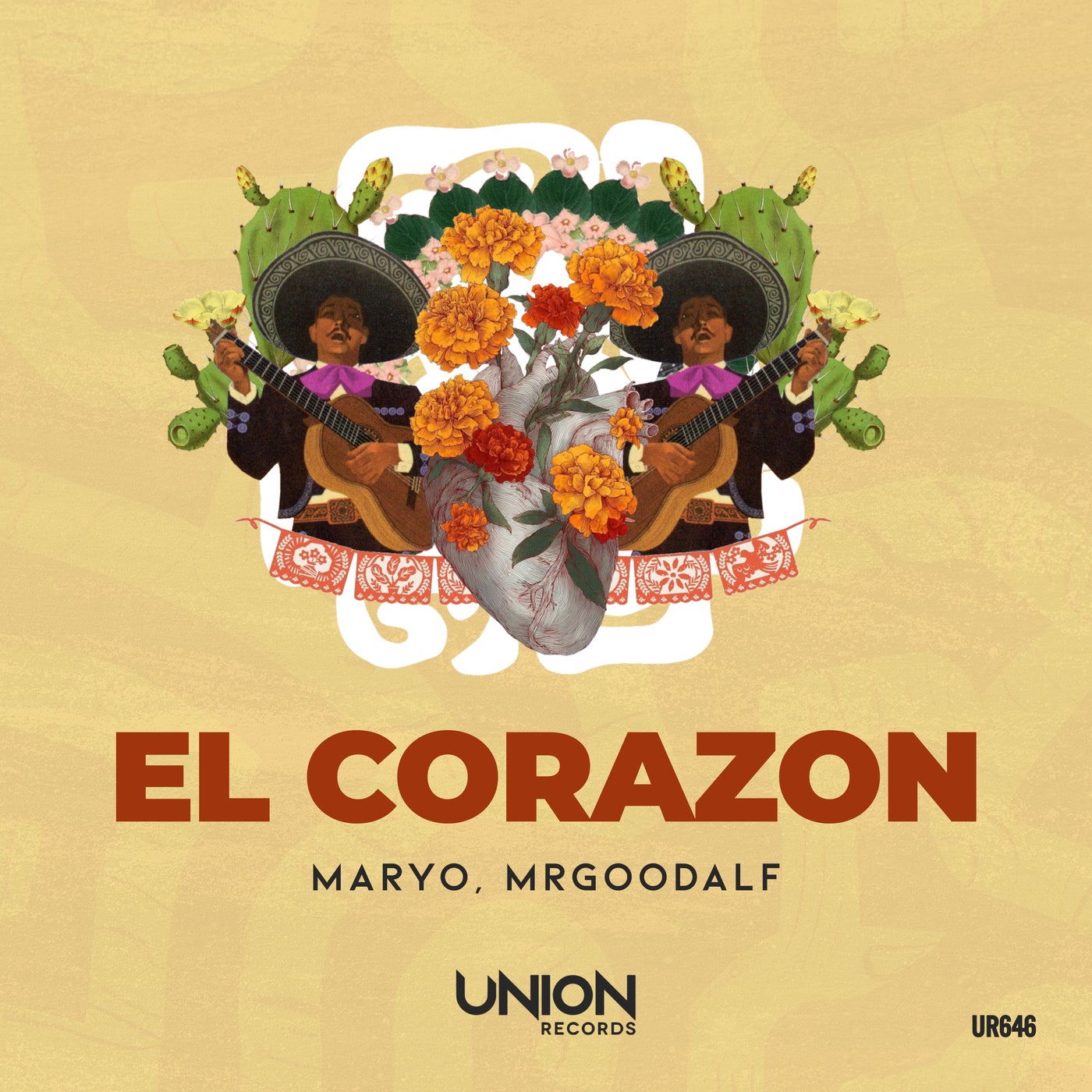 Cover - Maryo, MRGOODALF - EL CORAZON (Extended Mix) Promo tools
