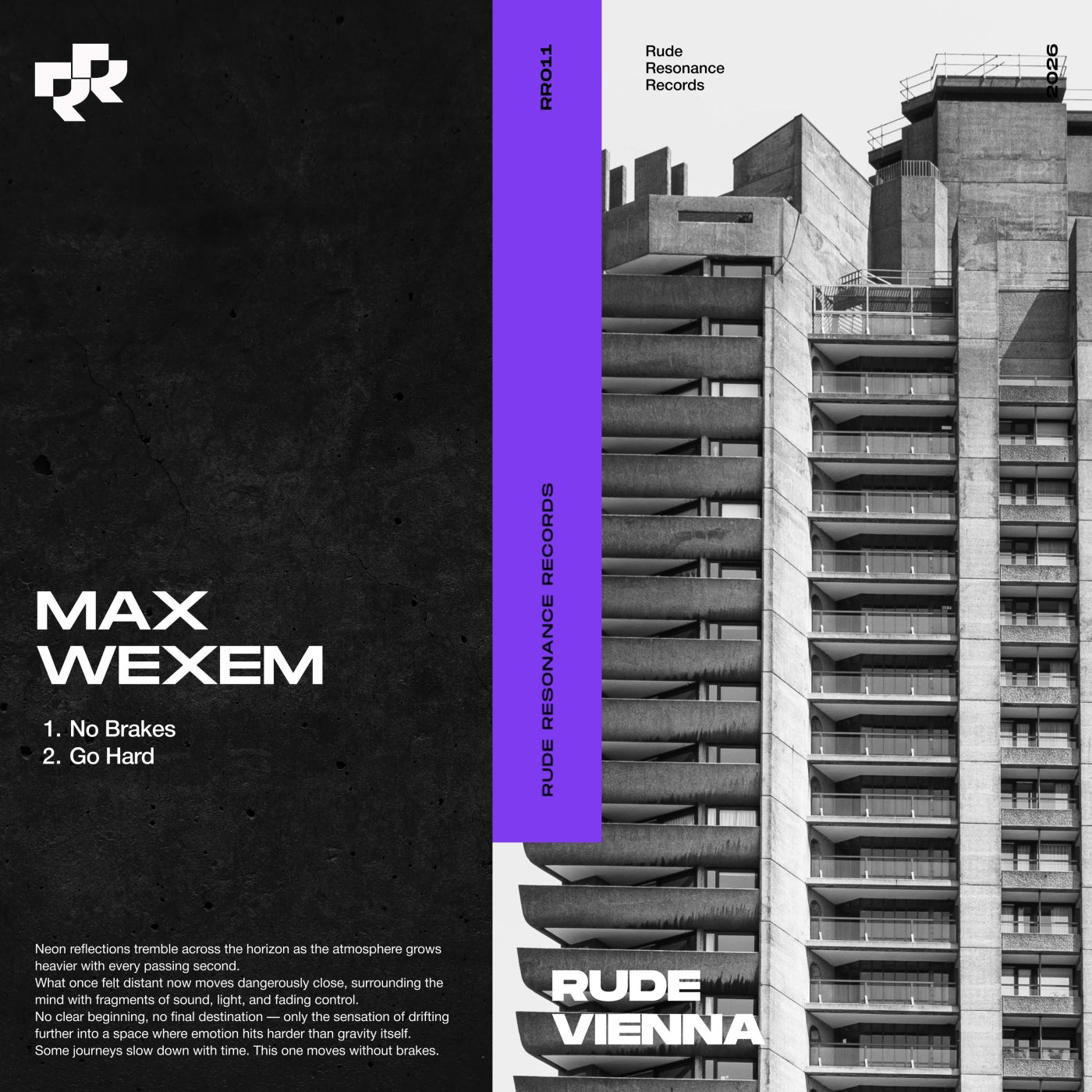 Cover - Max Wexem - No Brakes (Original Mix) Promo tools