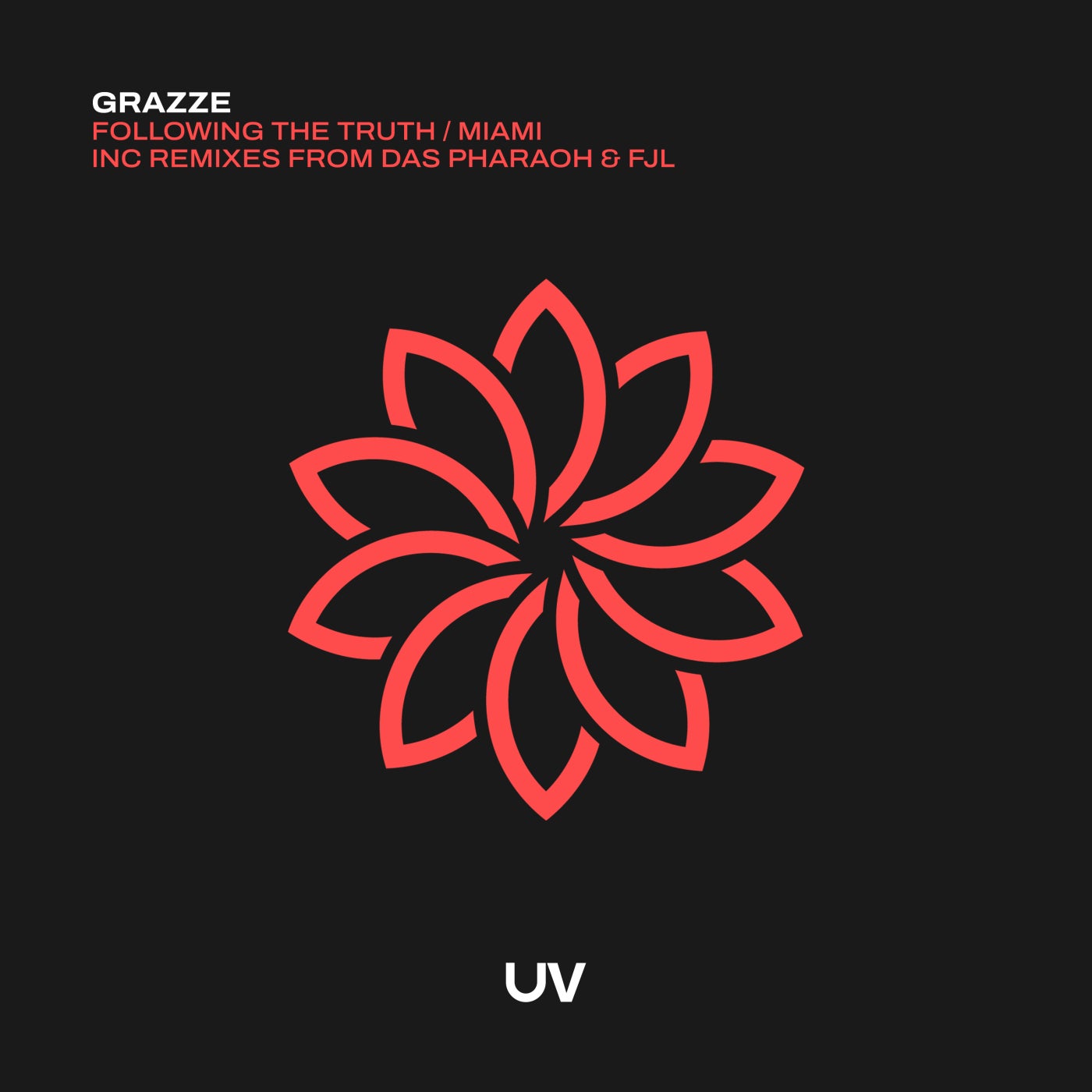 Cover - GRAZZE - Following the Truth (Das Pharaoh Extended Remix) Promo tools