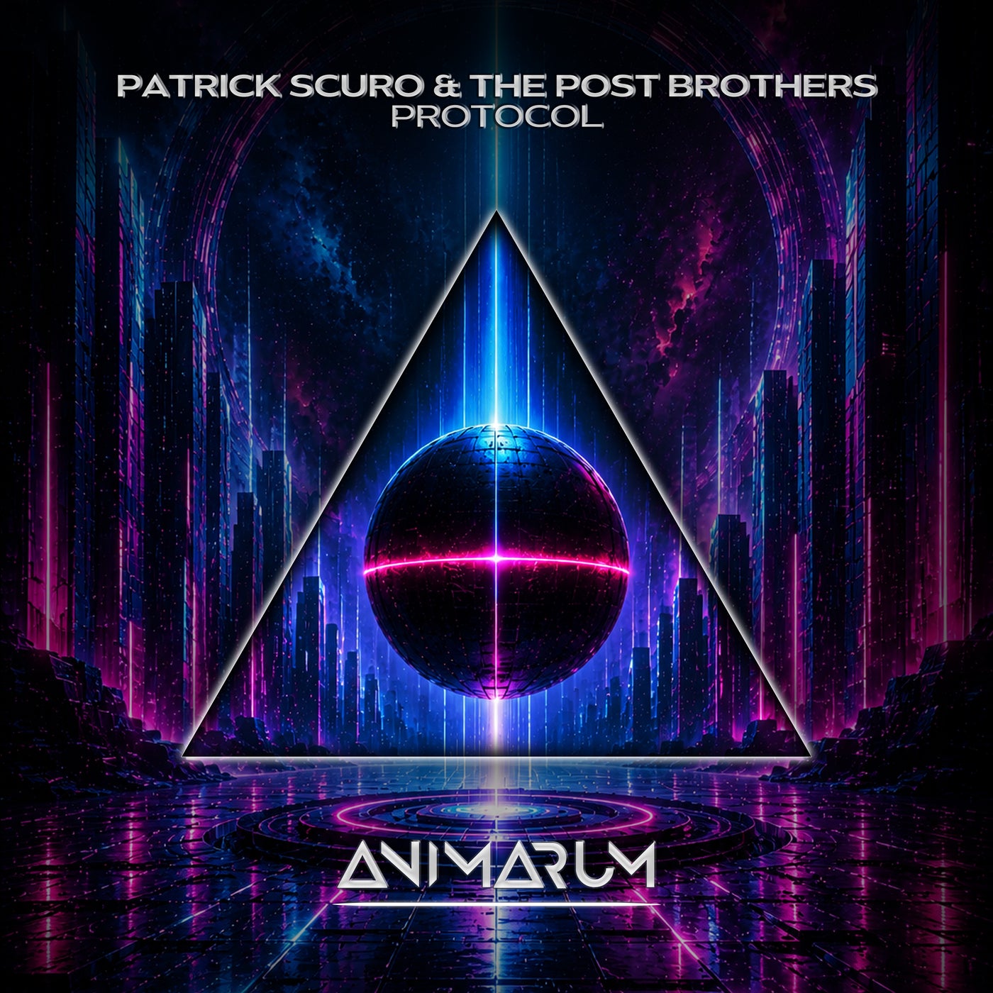 Cover - Patrick Scuro, The Post Brothers - Protocol (Extended Mix) Promo tools