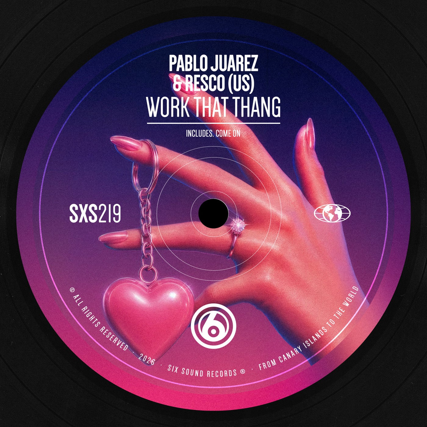 Cover - Pablo Juarez, Resco (US) - Work That Thang (Original Mix) Promo tools