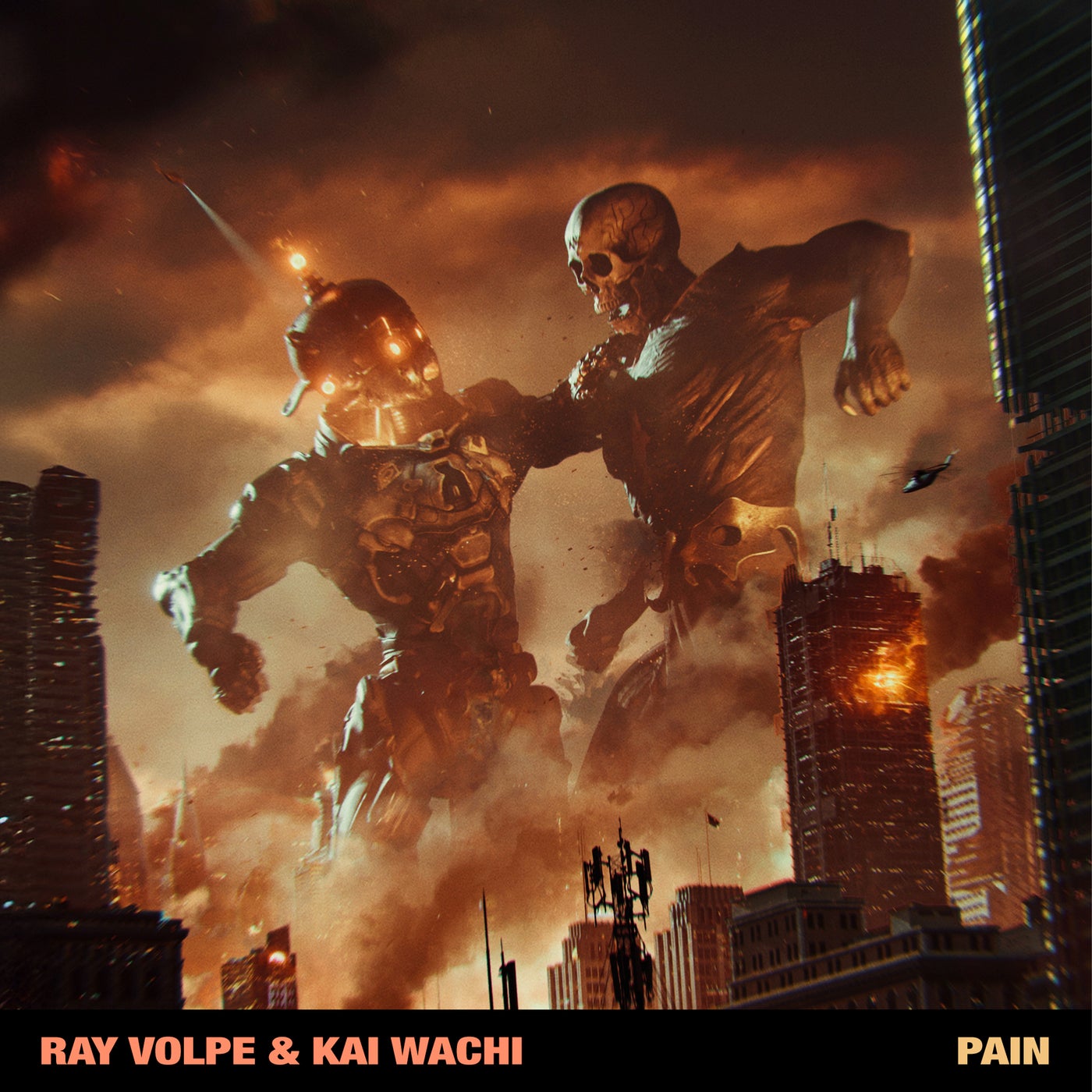 Cover - Kai Wachi, Ray Volpe - PAIN (Original Mix) Promo tools
