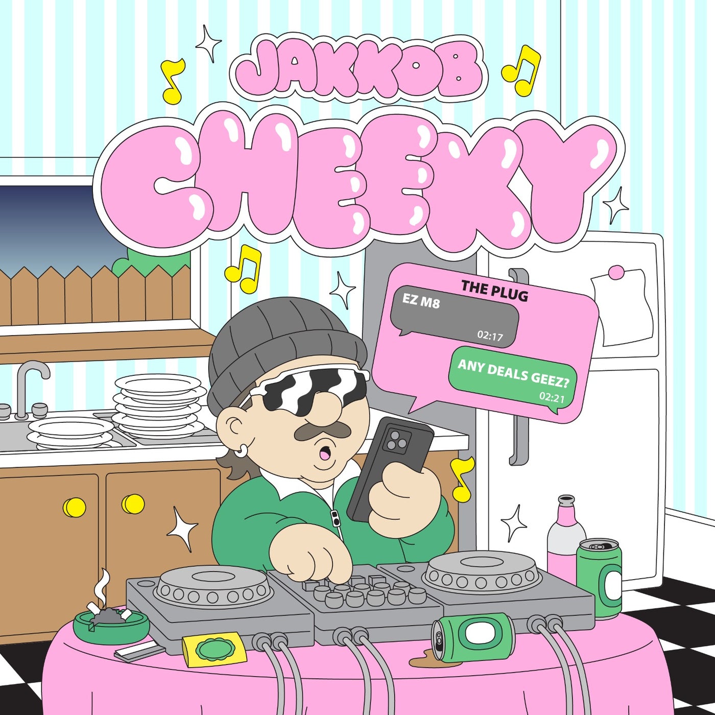 Cover - Jakkob - Cheeky (Extended) (Original Mix) Promo tools