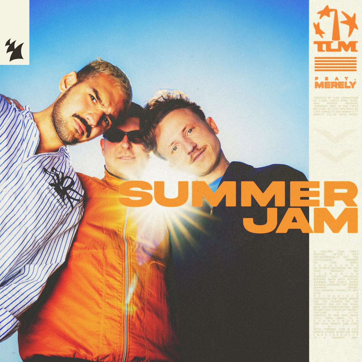 Cover - Merely, TLM (NL) - Summer Jam (Extended Mix) Promo tools