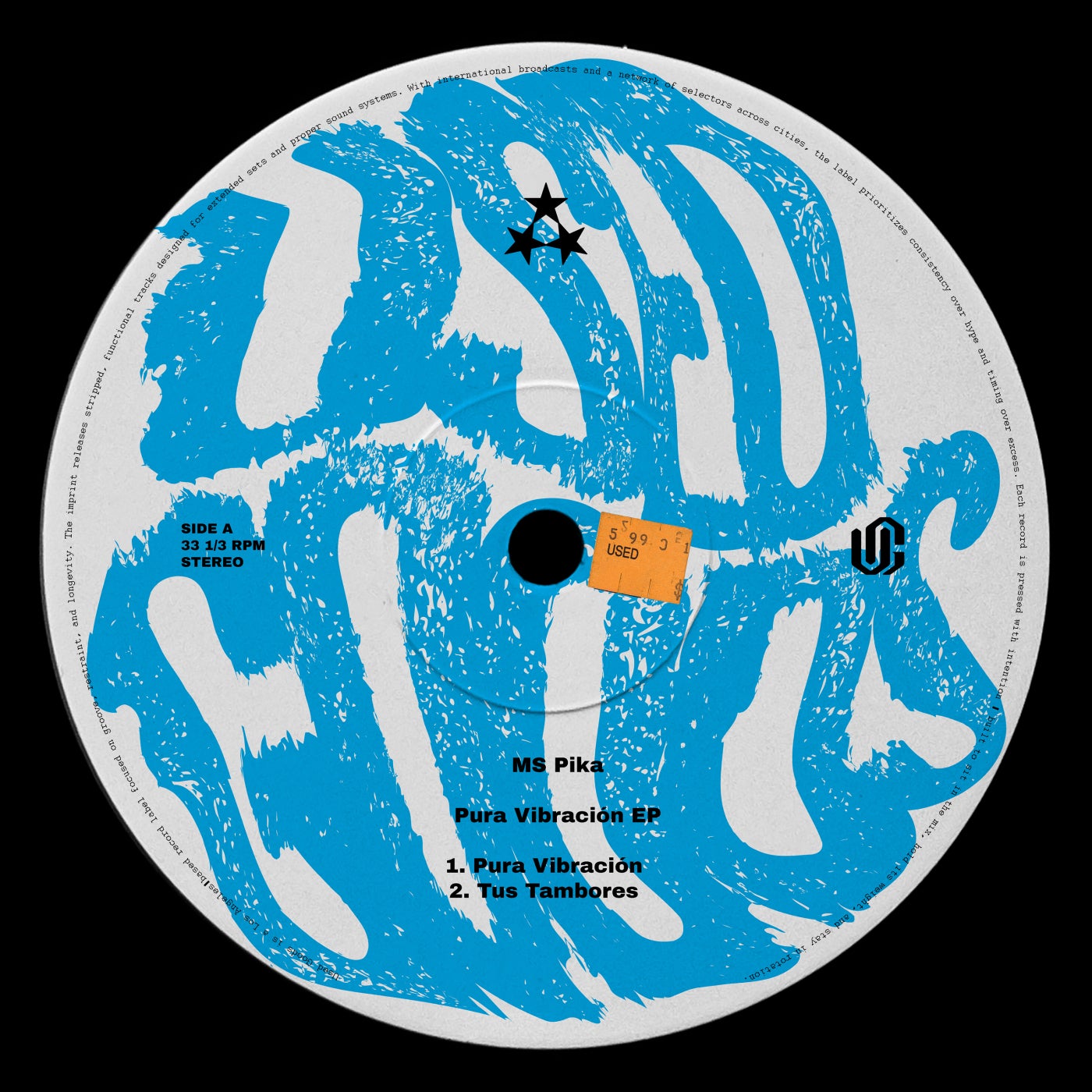 Cover - Ms Pika - Tus Tambores (Extended) Promo tools
