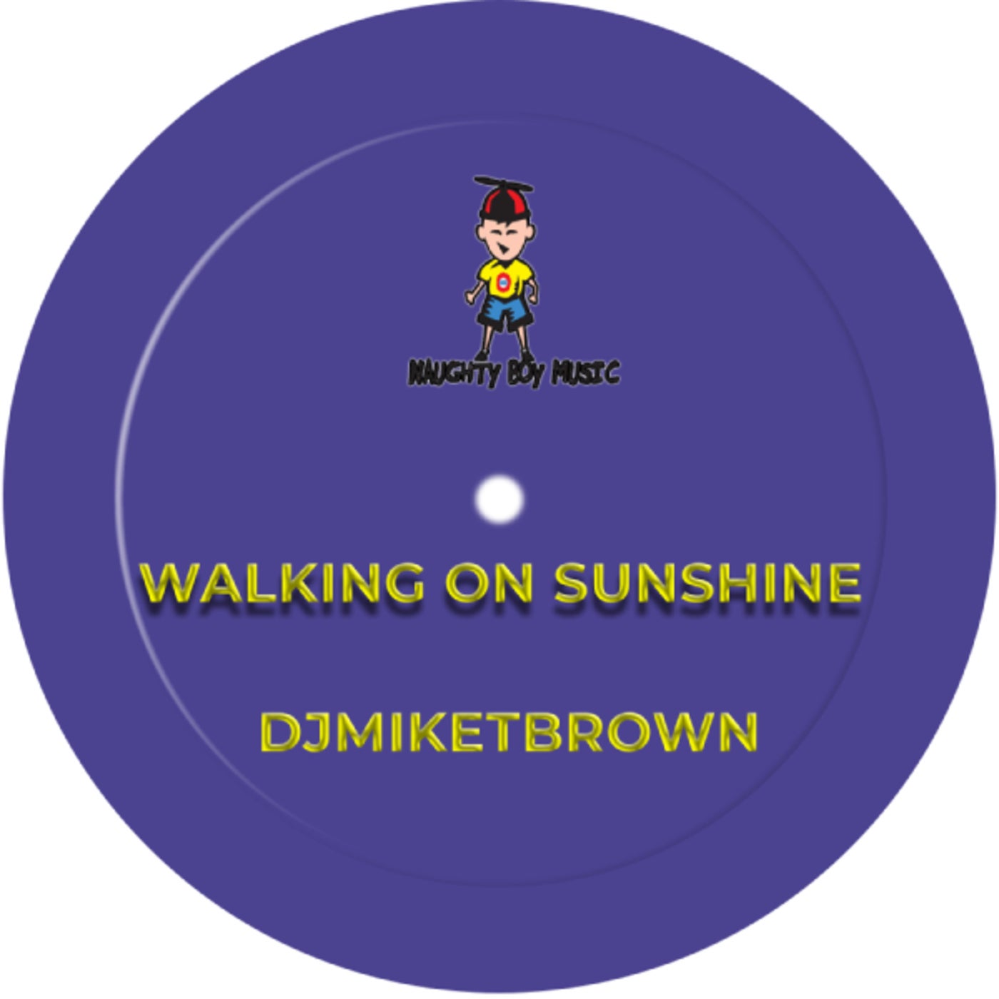 Cover - DJMIKETBROWN - Walking On Sunshine (Oscar P Rework) Promo tools