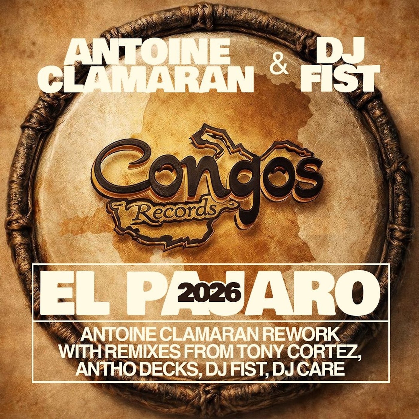 Cover - Antoine Clamaran, DJ Fist - El Pajaro (Antho Decks Remix) Promo tools