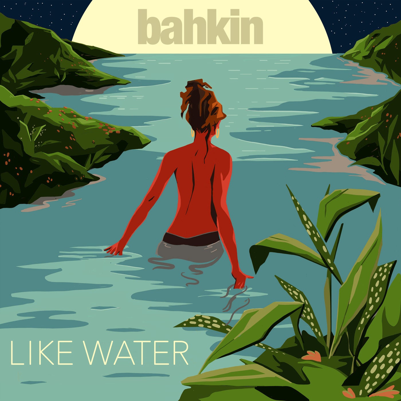 Cover - bahkin - Like Water (Extended Mix) Promo tools