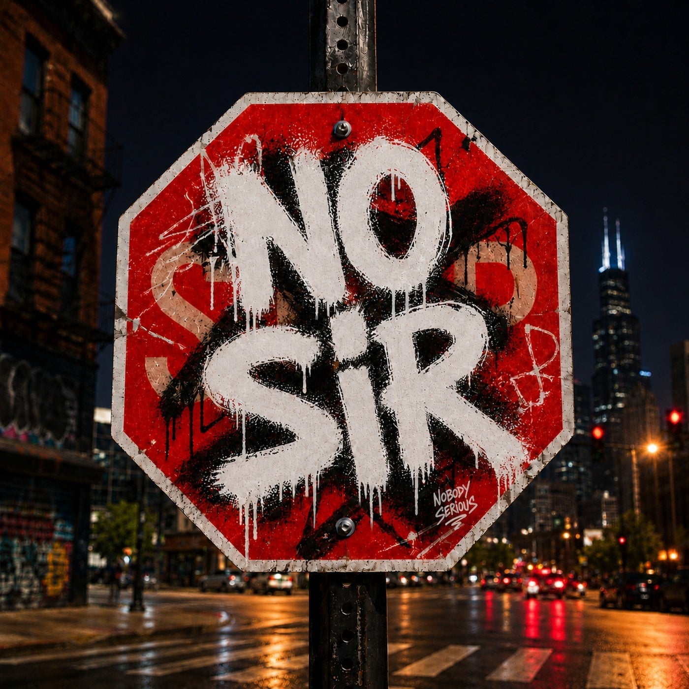 Cover - Nobody Serious - No Sir (Original Mix) Promo tools