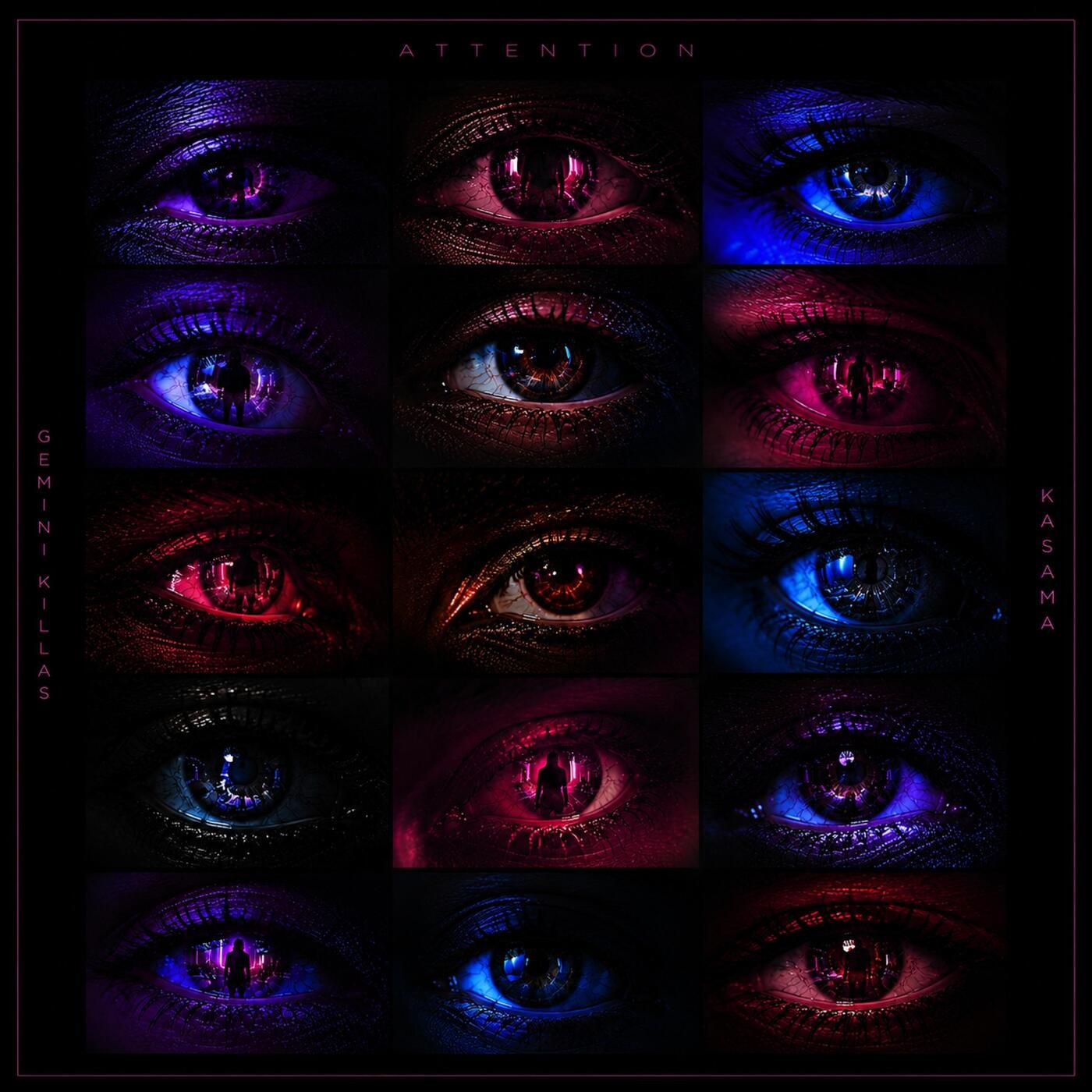Cover - Kasama, Gemini Killas - Attention (Original Mix) Promo tools