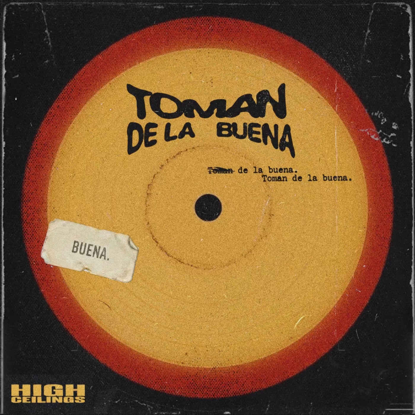Cover - Toman - De La Buena (Original Mix) Promo tools